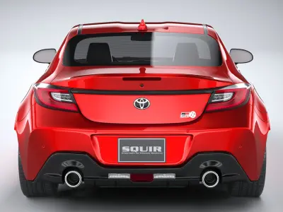 Toyota GR 86 2022 3D model purchase