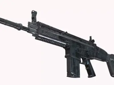 MK 17 Low-poly 3D model