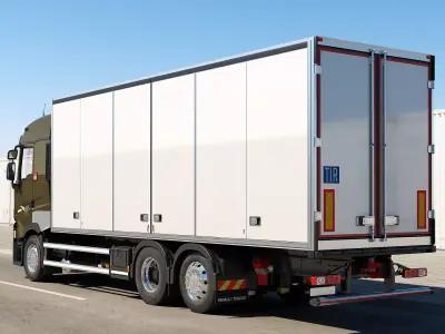 Renault T Range 6X2 Chassis 3D model