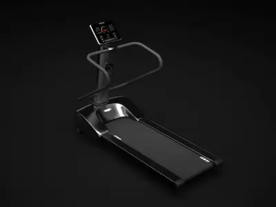 Treadmill Run 3D model