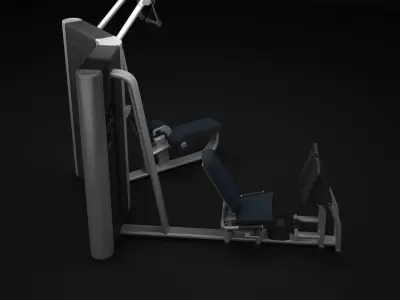 Multistation Twin Machine 3D model purchase