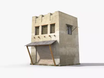Arab x15 Low-poly 3D model