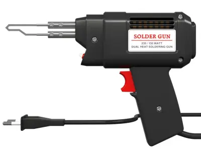 Soldering Gun 3D model