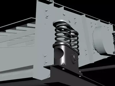 vibrating screen 3D Model 3D model