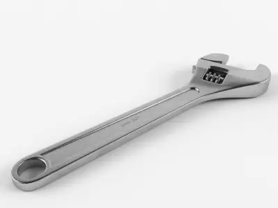 Adjustable Wrench 3D model order