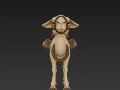 Metal Slug Camel 3D print model