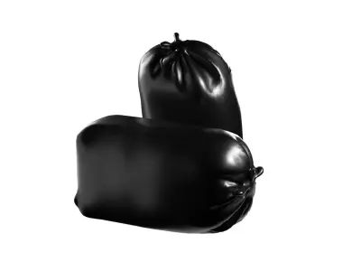 Stuff sack Free low-poly 3D model
