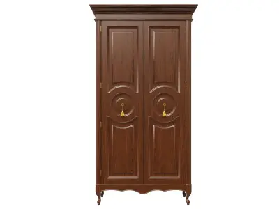 Classic cabinet 07 04 3D model