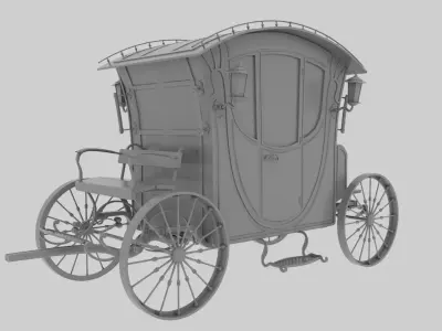 Carriage - voiture 3D model