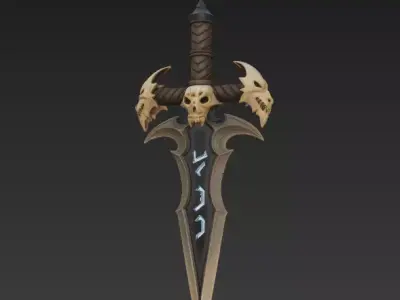 Fantasy Sword Mega Pack - Stylized - High-Detail 3D Weapons 3D model