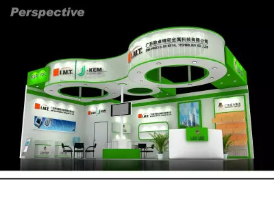 Exhibition - Area - 9X6-3DMAX2009-050 3D model