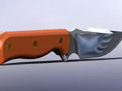 Knife Grove Master 3D model