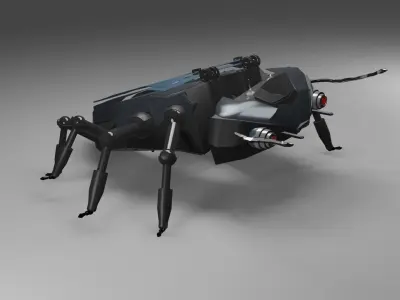 Robot bug 3D model