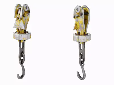 Tie Down Chain Low-poly 3D model purchase