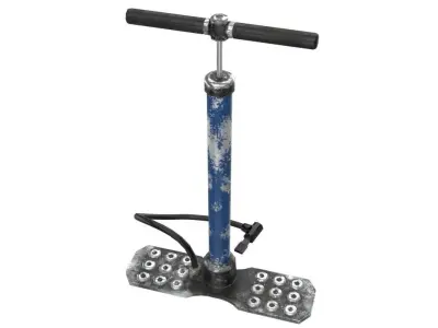 Air Pump Lowpoly Low-poly 3D model