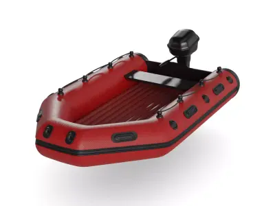 Dinghy 3D model