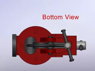 Clamp bench Mini Vise Free 3D model