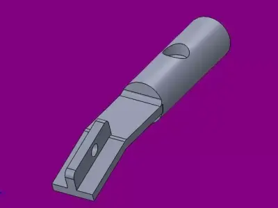 solidtutorial025 metal tool Free 3D model