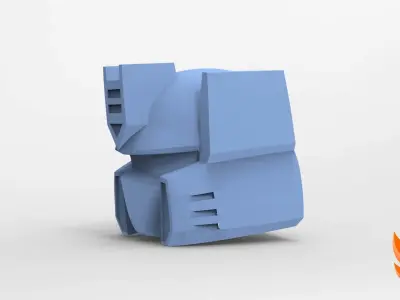 SoundWave Helmet  3D model