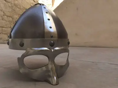 Viking Helmet Medevil Knight Helmet 3D model