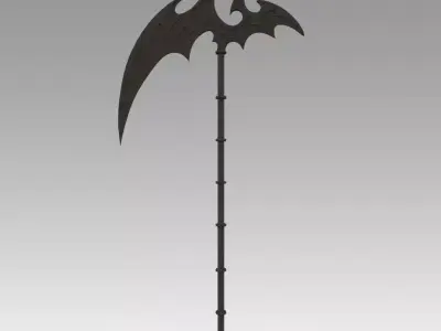 Vampire Knight Kurosu Yuki Artemis Cosplay Weapon 3D model