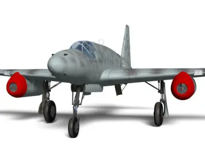 Dornier Do P256 3D model