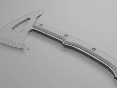 Black Tomahawk Zero Tolerance 0102 Free 3D model