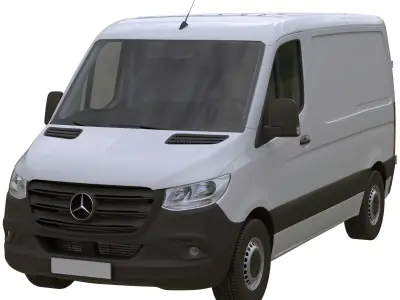 Mercedes-Benz Sprinter  L1H1 Van 3D model
