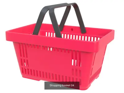 Shopping baskets  3D Model Pack