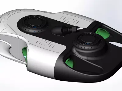 underwater robots 3D model purchase