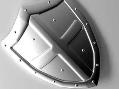 Knights Shield 3D model