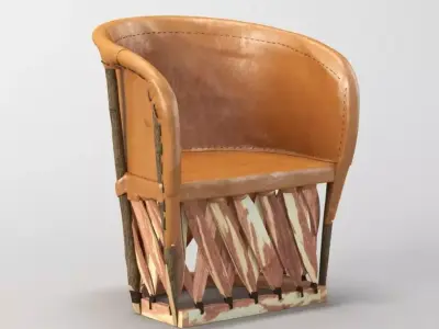 Equipal Chair 3D model