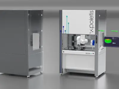  Bioprinter Poietis NGB-R Rigged for Maya 