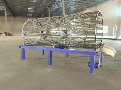 Sorting Barrel Low-poly 3D model