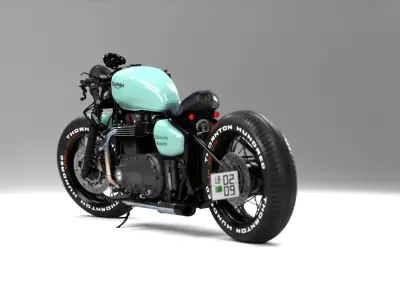 Triumph cafe racer 3D model