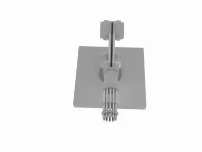  Gun Robot Arm  3D model