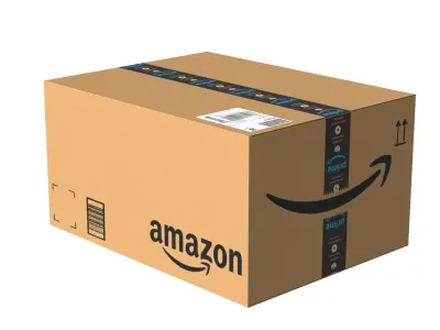 Amazon Box 2E PBR 06 Low-poly 3D model