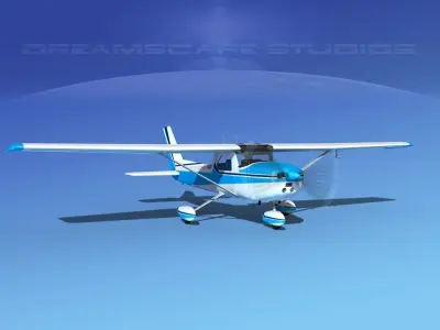 Cessna C152 Aerobat V02 3D model