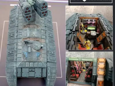 Tiles of Creation Vol 2 APV Armadillo 3D print model