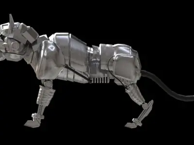 The Cat Robot 3D model 3D model