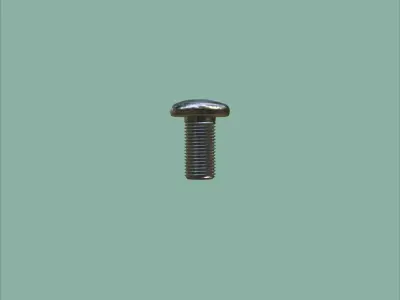 Steel Stained M5 Bolt Allen Pan Head 3D Model 3D model