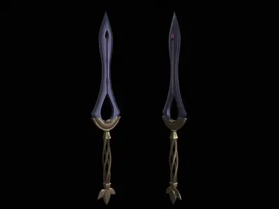  elven sword 3D model