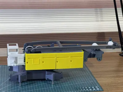 LR1300SX  Crawler Crane Model 3D print model