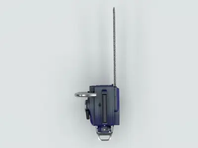 Chainsaw Motor Machine Low-poly 3D model