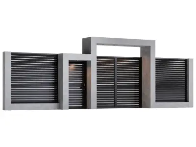 Fencing 42 3D model