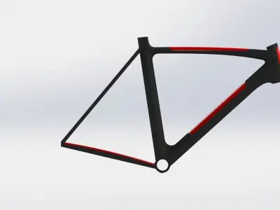 Bike Frame 3D model purchase