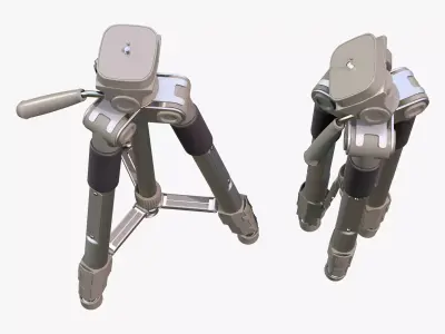 Professional Telescopic Tripod M1 3D model