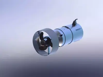 Underwater thruster 3D model