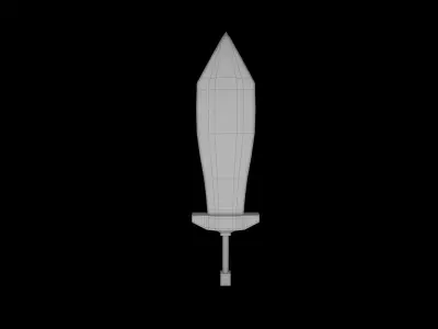 Sword Free low-poly 3D model 29