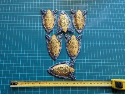 Souvenir Imperial Crusader Shield from Lineage2 Game L2 3D print model